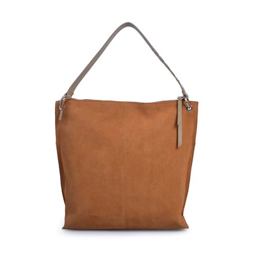 Moda para mujer Bolsos de cuero de gamuza Hobo Bolsa de asa superior