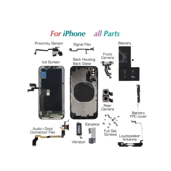 iPhone Repair Parts: Comprehensive Collection of LCD Screens for Various Models Including iPhone X, XR, XS Max, 11 Pro, 12, and 13 Pro Max