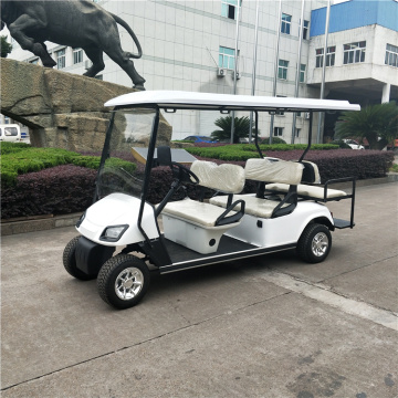 pille çalışan 6 yolcu elektrikli golf arabaları