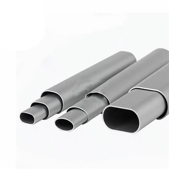 Aluminium Extrusion Profile Flat Oval