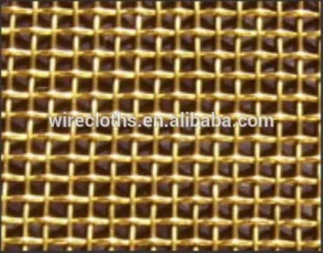 Brass screen mesh Copper wire mesh Phosphor bronze wire mesh