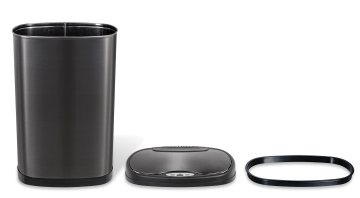 Κάδος απορριμμάτων αισθητήρα Cool Volcano Carbon Black