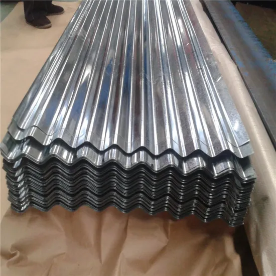 SGCC Corrugated galvanized steel roof sheet price