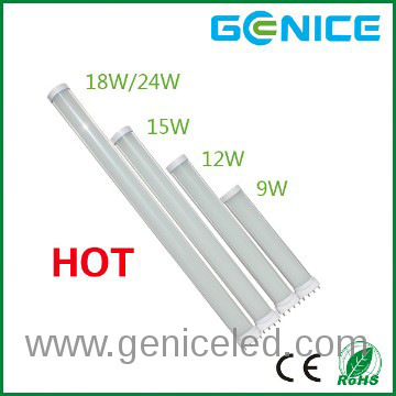 9W 2G11 LED lamp,internal/external driver,LED 2g11 tube,AC100-240V