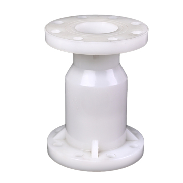 PVDF Flanged Check Valve for Chemical Applications