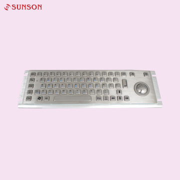 106 Keys Compact Format Backlit Desktop Keyboard With Track