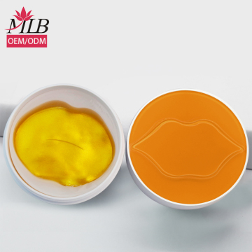Korean Moisturizer Patches - Gold Lip and Eye Patch Mask with Collagen