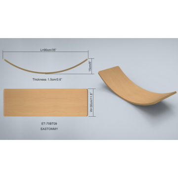 Eastommy quente vendendo brinquedos tábua balanceada de madeira para crianças
