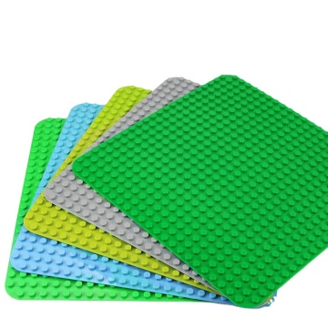 24x24 Big Dot Dot Baseplate: piastre base d'angolo arrotondate classiche - Bricks Bricks Bricks Bricks per bambini