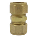 Compression Brass Straight Coupling Socket