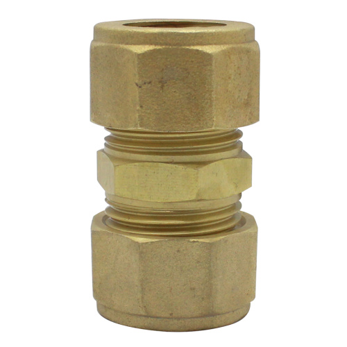 Compression Brass Straight Coupling Socket