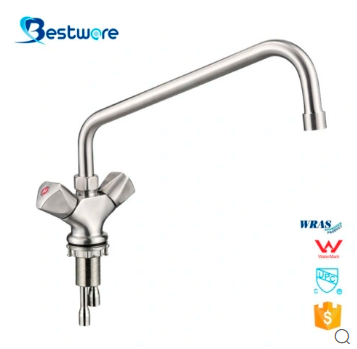 Single Lever Kitchen Faucet With Spray Mixer Taps