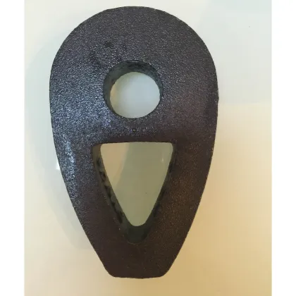 Professional DIN3091 Type Cable Thimbles: Ductile Iron Malleable Wire Rope Thimbles with Galvanized Surface