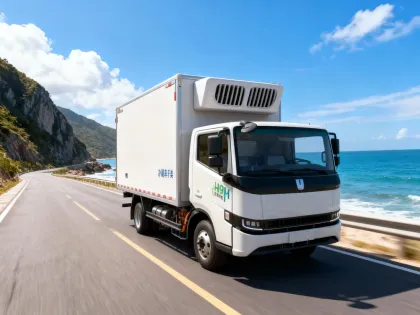 Compact 4.2m Electric Transport Refrigeration