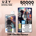 50k Puff Bars Bulk Buy Low Price UZY 50000 Crystal