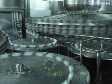 Pet Bottled Juice Filling Machine Automatic For Apple / Orange Juice Plant