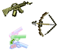 Sword Gun Bow for Kids Safe Foam παιχνίδι