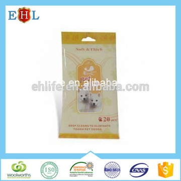 High quality GMPC certified Dental care New private label dog grooming wipes