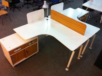 single seat workstation for modern office and fashion boss