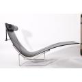 Leather Poul Kjaerholm PK24 lounge chair replica