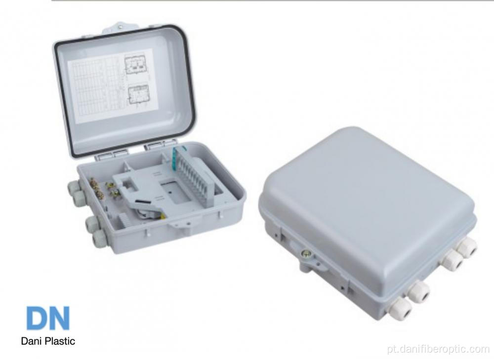 Cubo de distribuição de fibra ótica