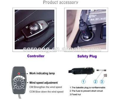 adult car seat booster cushions cooler with DC 12v