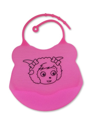 Kain Drooling Silicone Baby yang Disesuaikan