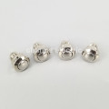 Push button Switch 8mm Momentary Metal Stainless Steel 1NO 3-220v waterproof Push-button switches