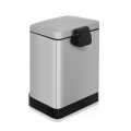 Stainless Steel Rectangular Trash Can Bathroom