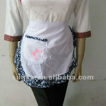 Ladies Decorative Cotton Waiter Aprons