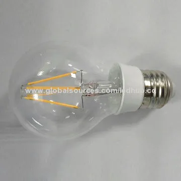 E27 LED Filament Lamp with CE, RoHS mark