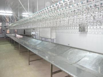 Εξοπλισμός επεξεργασίας πουλερικών αιμορραγία