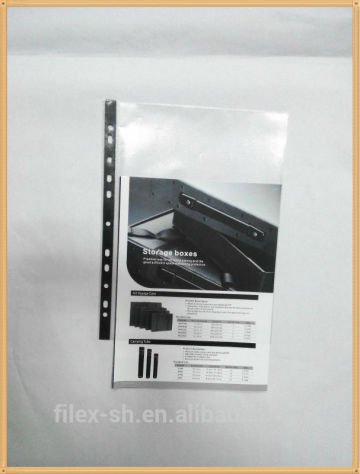 A4 photo plastic folder sleeve