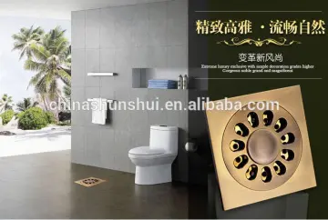shunshui brass bronze floor drain for home bathroom kitchen