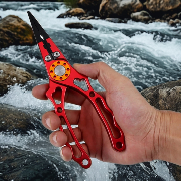 NEWMAJOR Saltwater Resistant Multi-Function Fishing Pliers