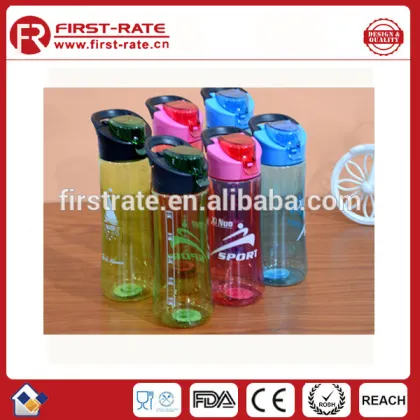 Custom Bicycle Sports Plastic Water Bottle