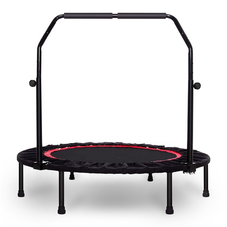 Runde faltbare, springende Fitness-Trampolin mit Griff