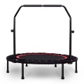 Indoor Round Foldable Jumping Fitness Trampoline With Handle