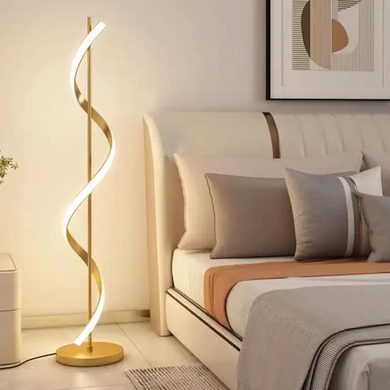 Dimming Stand Floor Light: Enhancing Modern Hotel Lobby and Home Decor