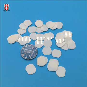 polido 96% 99% alumina cerâmica substrato chip de calço