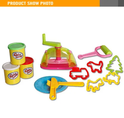 Plastic tool set molding clay toy