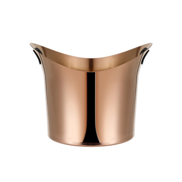 Wholesale Stainless Steel Rose Gold 5L Buckets: Coolers, Wine Bottle Chillers & 14oz Ice Buckets