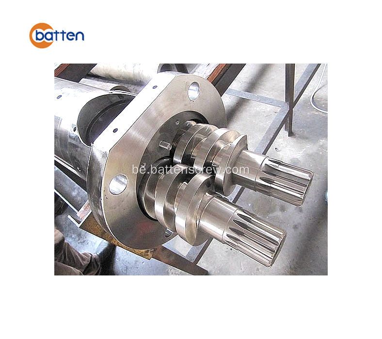 Канічная бочка для шрубы для двайнікоў для ПВХ -ліста/трубы/пенапласту