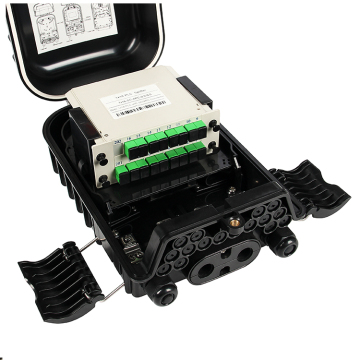 FTTH Cable Bending Lock Type IP65 FDB 16 Ports Outdoor Terminal Box with 1x16 Splitter NAP Fiber Distribution Box