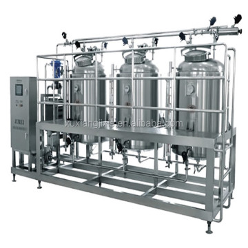 Sistema de limpieza CIP para líneas de producción de leche