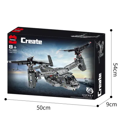 Best Selling RC Osprey Transport Building Bricks for Kids: Multiple Forms, 2.4g