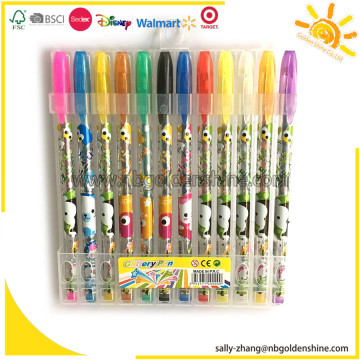 Colorful Gel Pens In PVC Bag