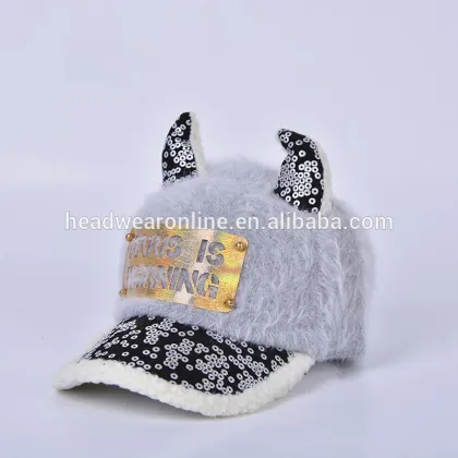 custom baby caps children hats with ears baseball caps for outdoors