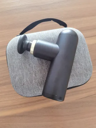 Touch Screen Electronic Massage Gun with 4 Heads - Thera Gun