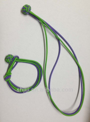 Two-tone silk knot bracelet wholesale